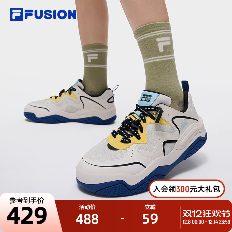 FILAFUSION斐乐男士滑板生活鞋