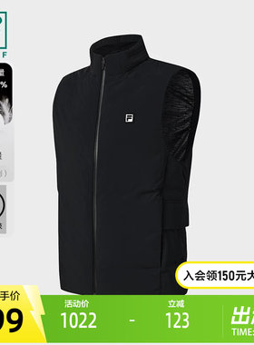 FILA斐乐男士羽绒马甲