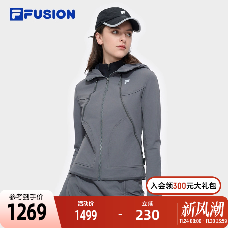 FILAFUSION斐乐女子梭织上衣