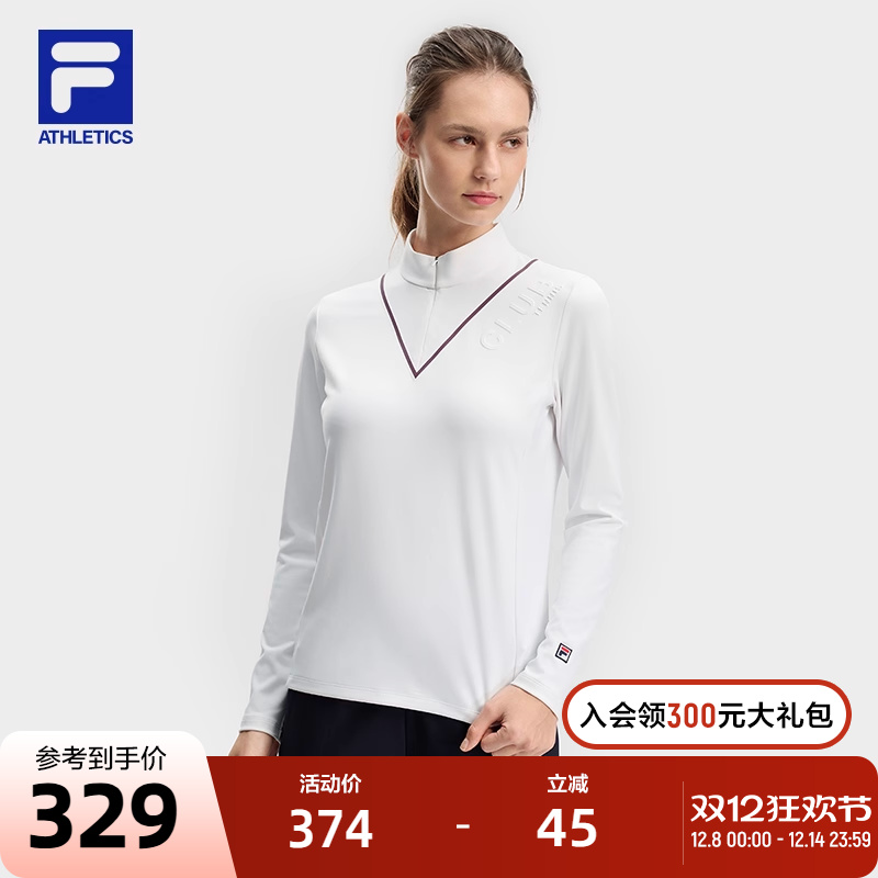 FILA斐乐女子针织长袖衫