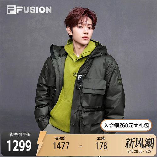 FILAFUSION斐乐潮牌棉服