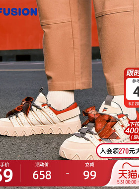 马上起飞 | PISA FILA FUSION斐乐潮牌新年款本命年红色板鞋男女