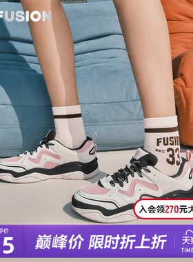 KICK 3丨FILA FUSION 斐乐潮牌女鞋板鞋夏季新款网面透气运动鞋子