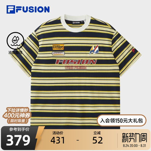 FILAFUSION斐乐潮牌短袖T