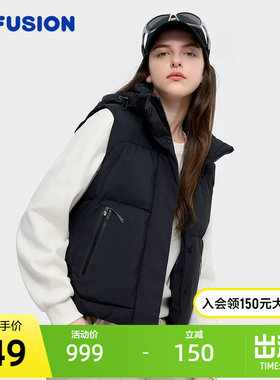 FILAFUSION斐乐潮牌羽绒马甲