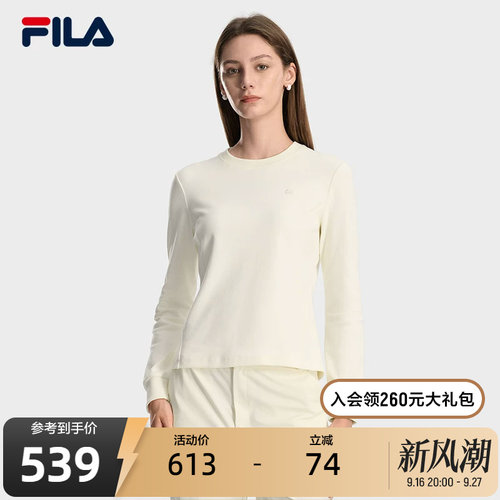 FILA斐乐女士针织长袖衫