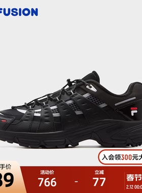 FILA FUSION斐乐潮牌男鞋COMO X WE机能潮鞋2025冬新款加绒跑步鞋