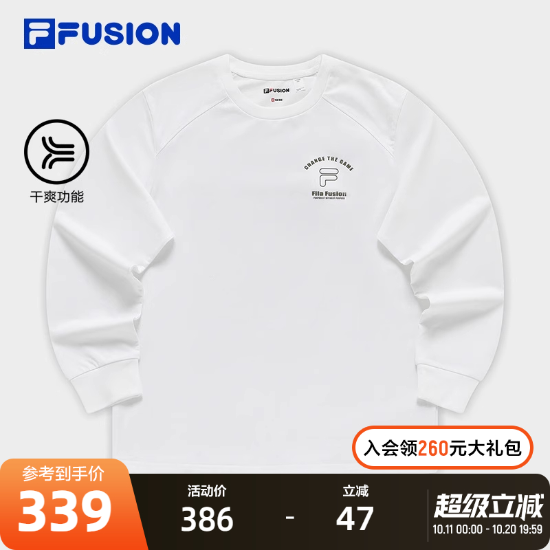 FILAFUSION斐乐长袖T男子