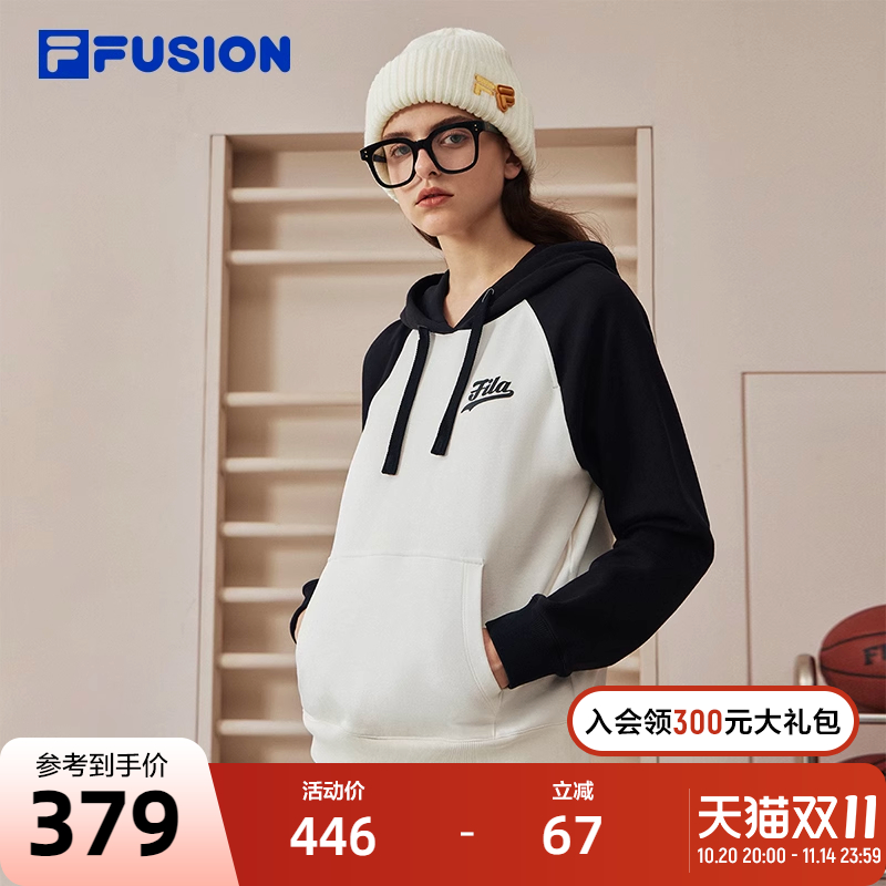 FILAFUSION斐乐连帽卫衣女子