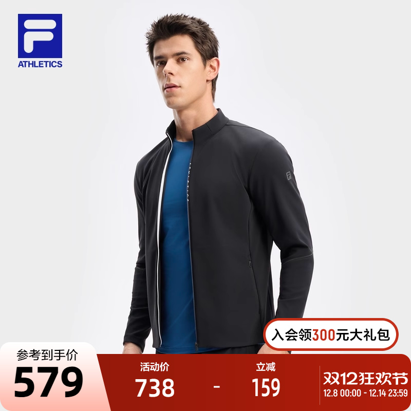 FILA斐乐针织长袖外套