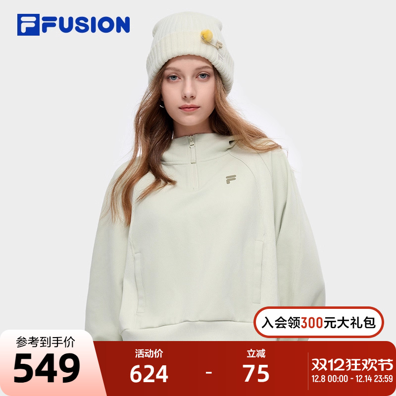 FILAFUSION斐乐连帽卫衣女子