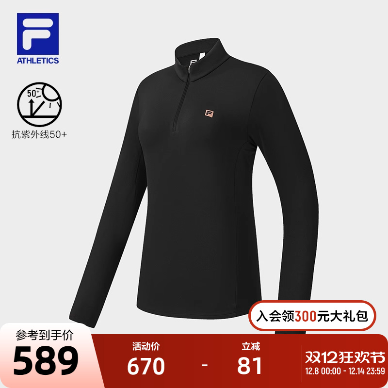 FILA斐乐女士针织长袖上衣