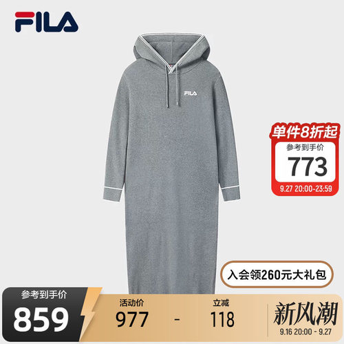 FILA斐乐女士编织连衣裙