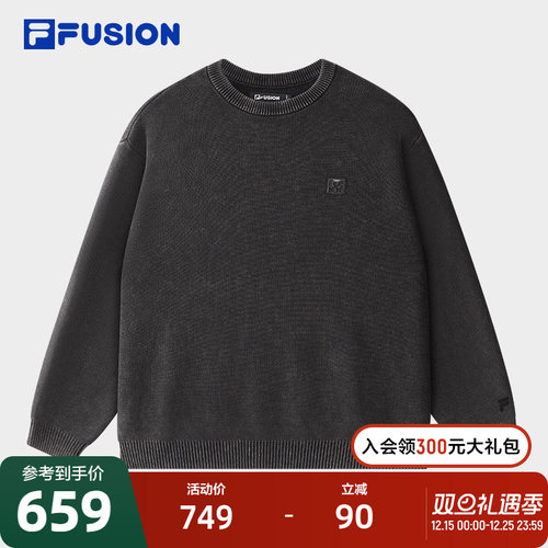 FILAFUSION斐乐男子编织衫