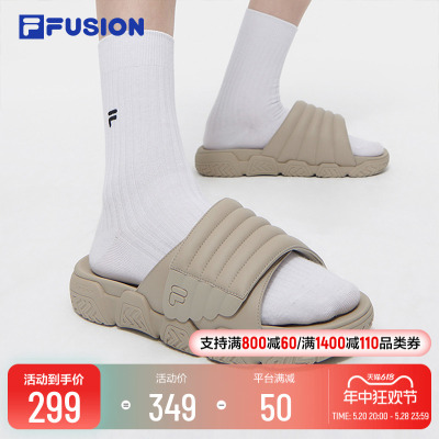 FILAFUSION斐乐男子拖鞋