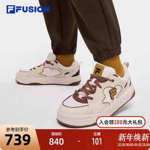 SO滑板生活鞋 FILA 板鞋 BANK 2025冬新款 FUSION斐乐潮牌男鞋