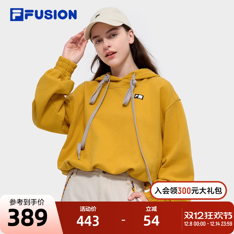 FILAFUSION斐乐连帽卫衣女子