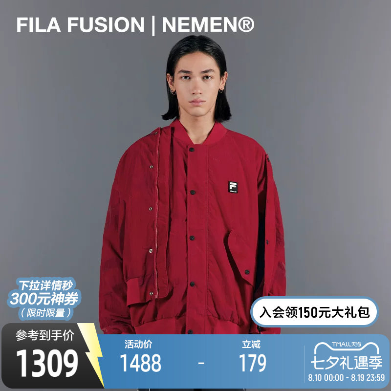 FILAFUSION斐乐男子梭织上衣