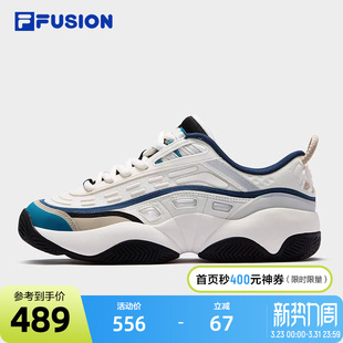 PIGALLE复古篮球鞋 2025春季 新款 FILA 男鞋 FUSION斐乐潮牌FIRE