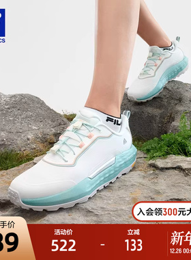 FILA 斐乐女鞋EXPLORER W'S户外徒步鞋2024夏季新款跑步鞋运动鞋