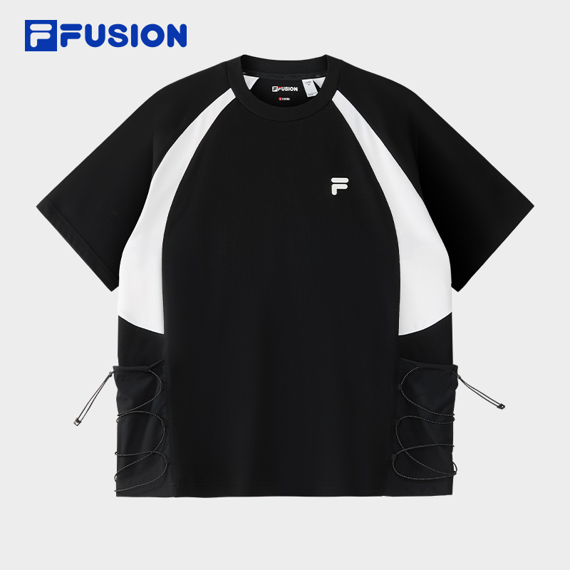 FILAFUSION斐乐男士针织短袖衫