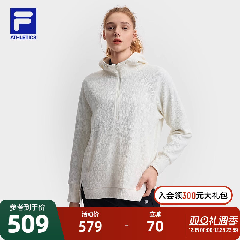 FILA斐乐针织连帽上衣