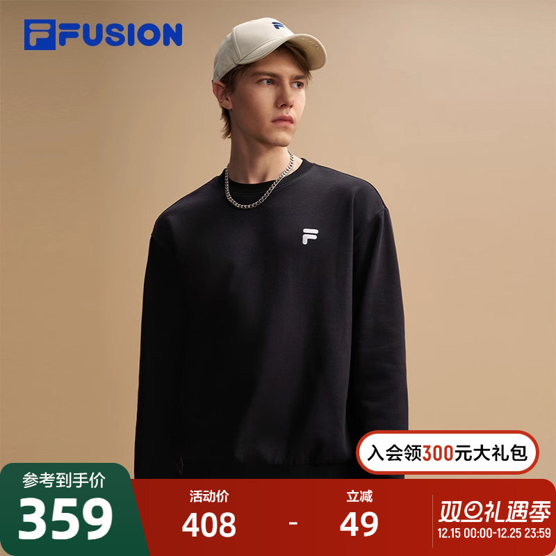 FILAFUSION斐乐中性针织套头衫