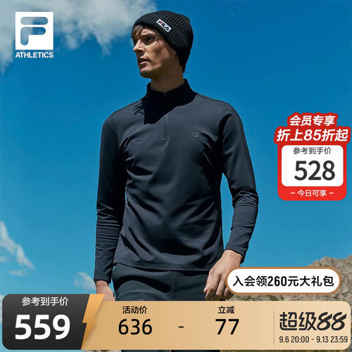 FILA斐乐针织长袖上衣