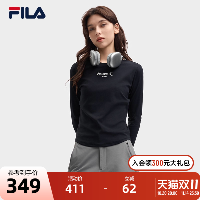FILA斐乐女子休闲长袖T