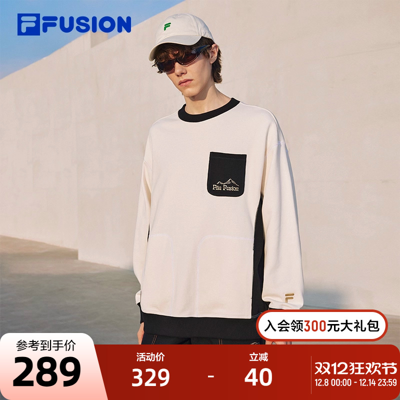 FILAFUSION斐乐中性针织套头衫