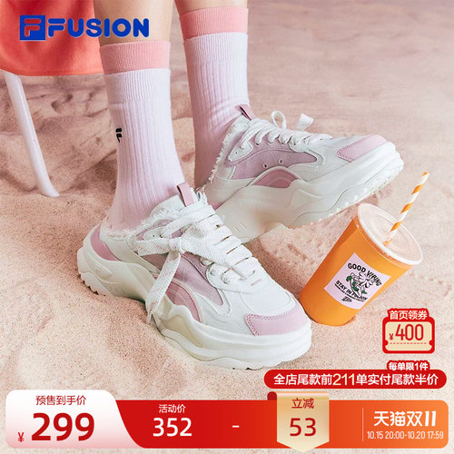 FILAFUSION斐乐女士厚底潮鞋
