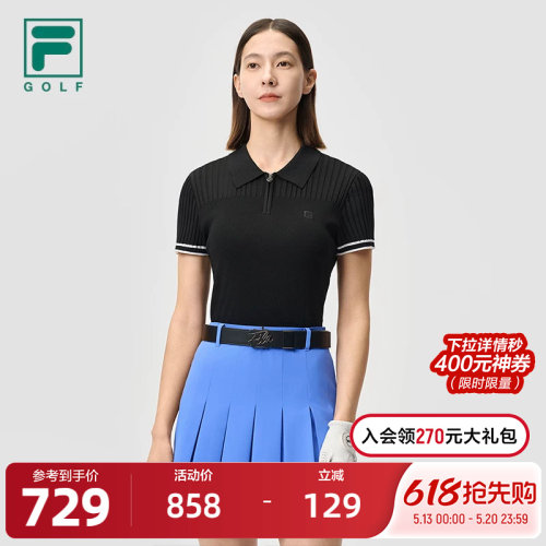 FILA斐乐高尔夫运动女子编织衫