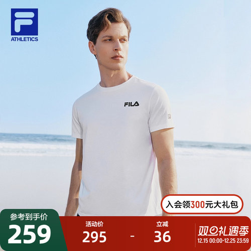 FILA斐乐夏季针织短袖衫