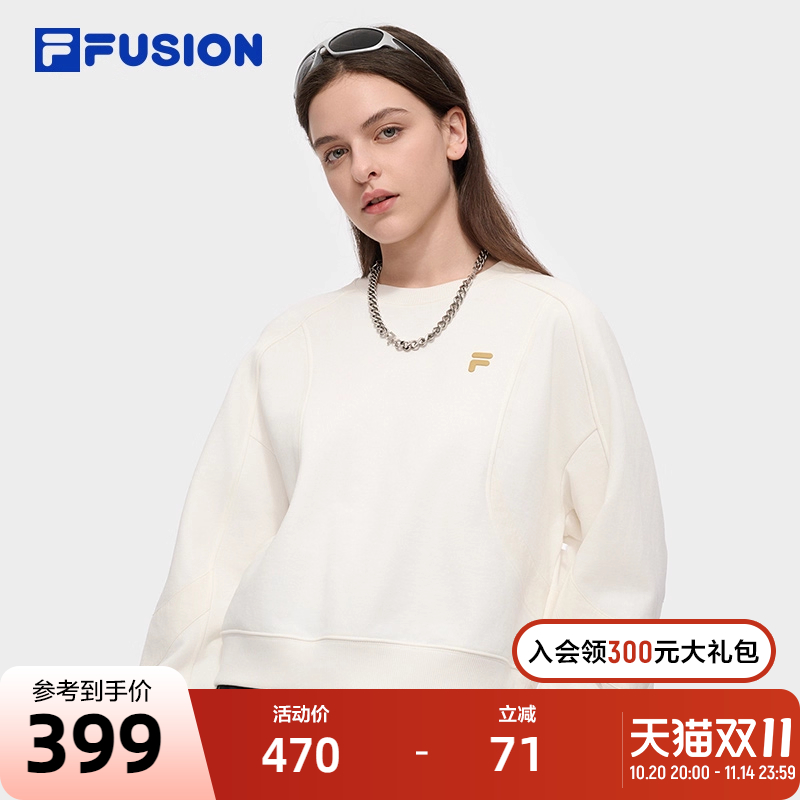 FILAFUSION斐乐女士针织套头衫