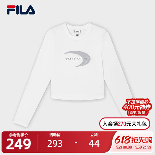 FILA斐乐女士针织长袖衫