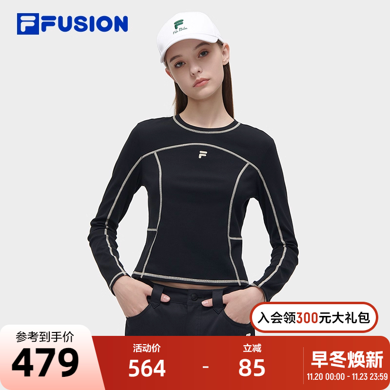 FILAFUSION斐乐长袖T女子