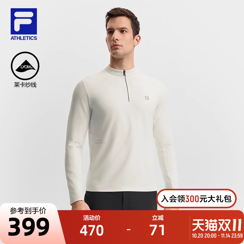 FILA斐乐针织长袖上衣