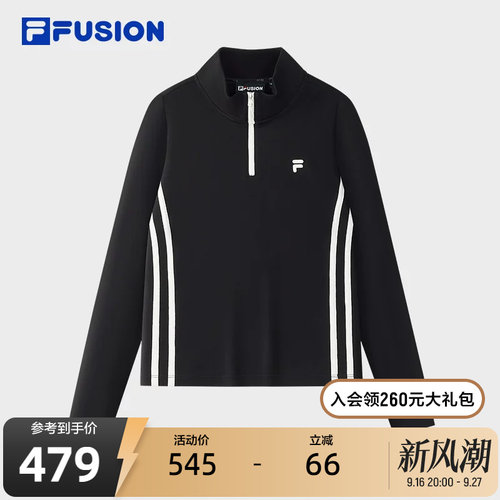 FILAFUSION斐乐潮牌针织长袖衫