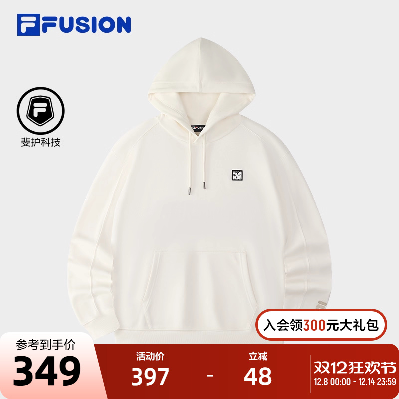 FILAFUSION斐乐男子连帽卫衣