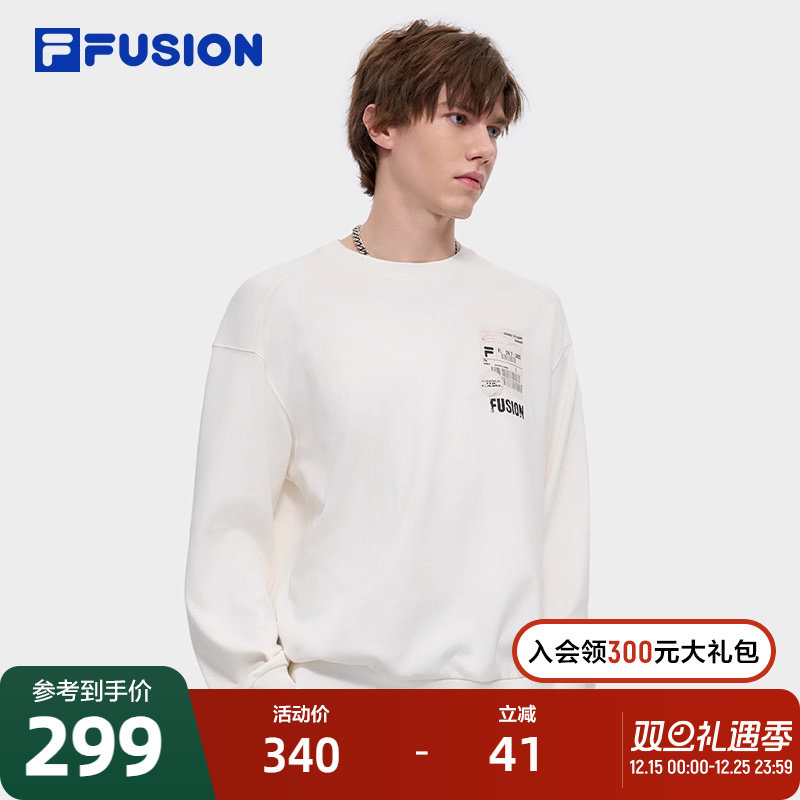 FILAFUSION斐乐套头卫衣男子