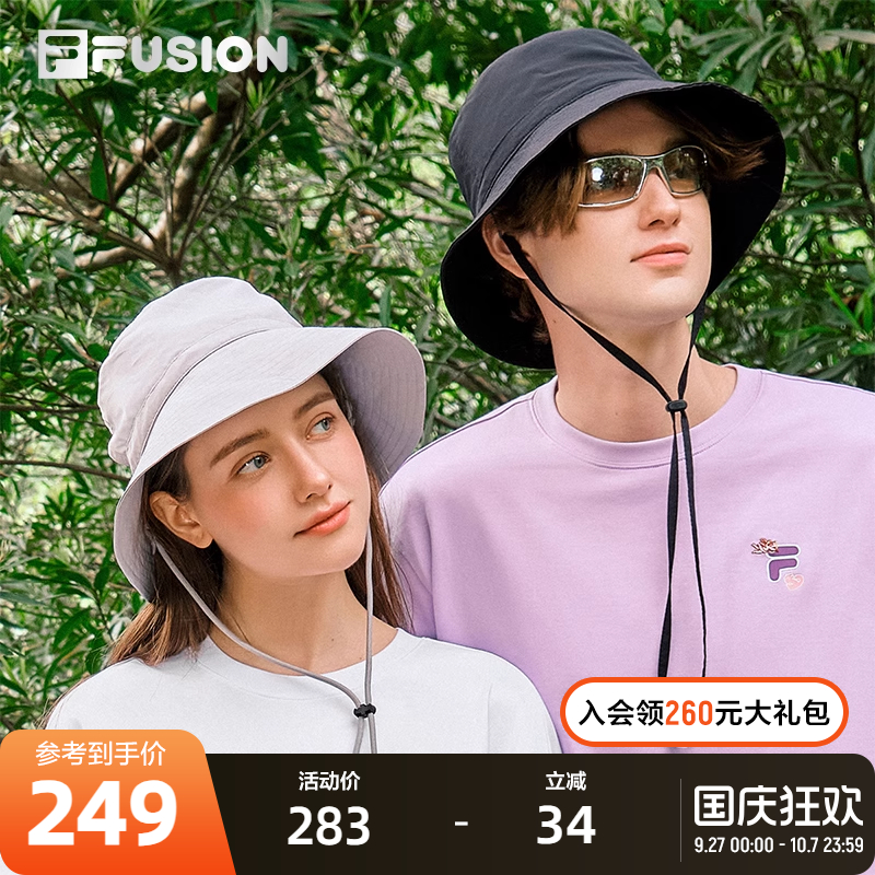 FILAFUSION斐乐情侣圆帽