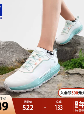FILA 斐乐女鞋EXPLORER W'S户外徒步鞋2024夏季新款跑步鞋运动鞋