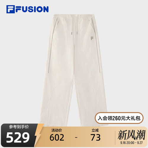 FILAFUSION斐乐梭织长裤女子