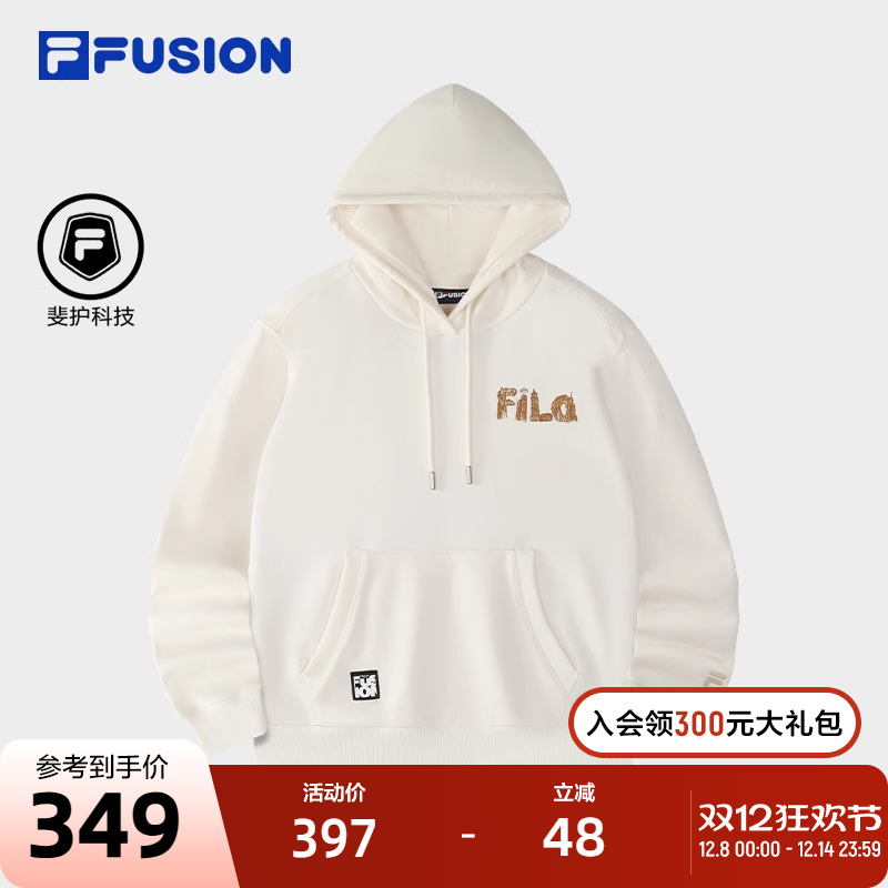 FILAFUSION斐乐女子连帽卫衣