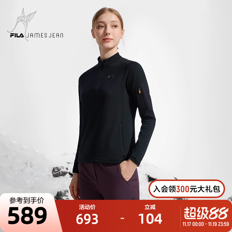 FILA斐乐女子针织长袖上衣