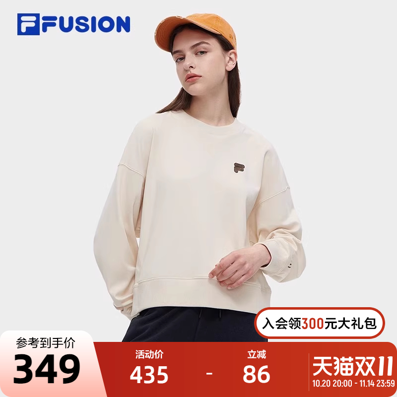 FILAFUSION斐乐女子套头卫衣