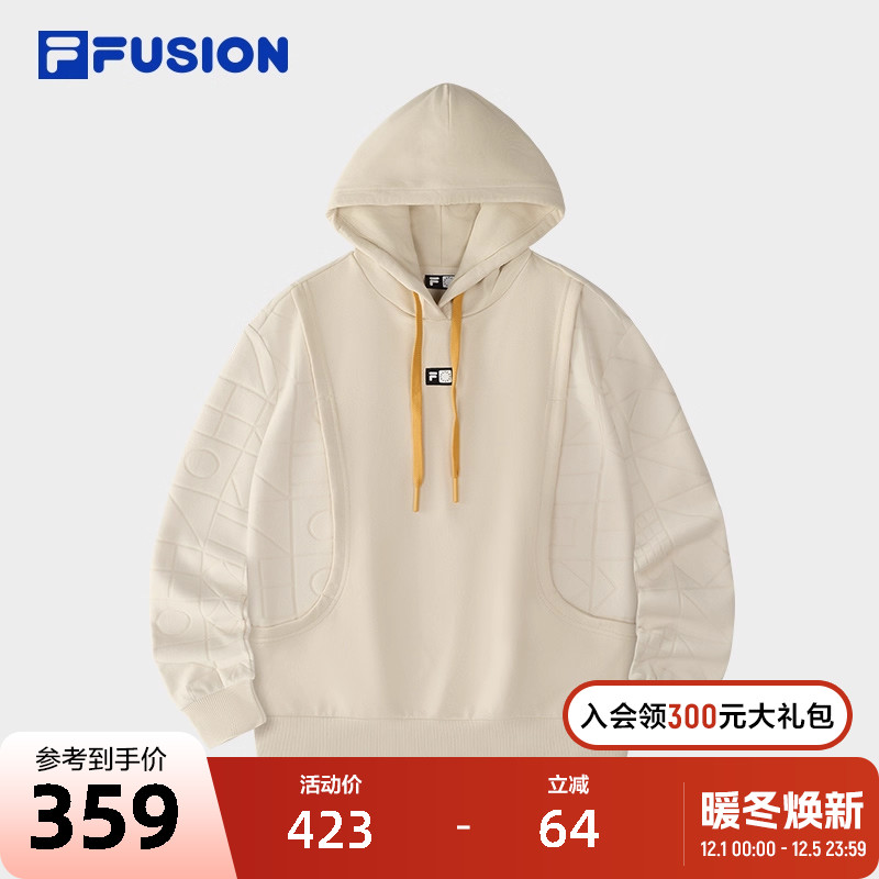 FILAFUSION斐乐女子连帽卫衣