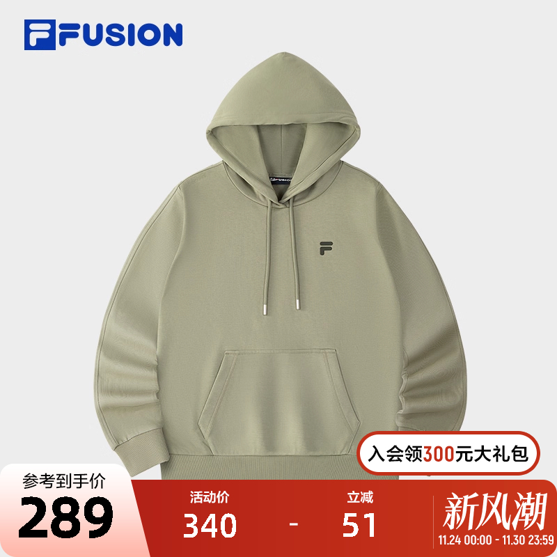 FILAFUSION斐乐连帽卫衣女子