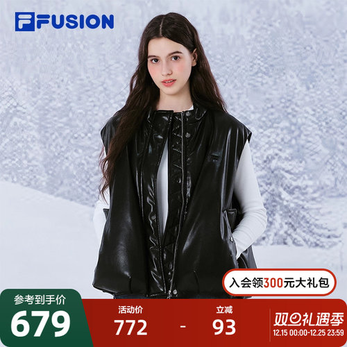 FILAFUSION斐乐潮牌羽绒马甲