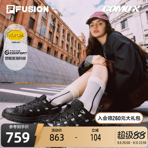 FILAFUSION斐乐男子跑步鞋